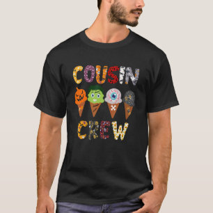 Camiseta Tribuna de primos Halloween Horror Ice Cream Pumpk