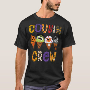 Camiseta Tribuna de primos Halloween Horror Ice Cream Pumpk