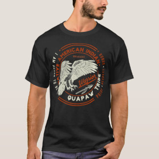 Camiseta Tribuna Quapaw Nativo Estadounidense Orgulloso Res