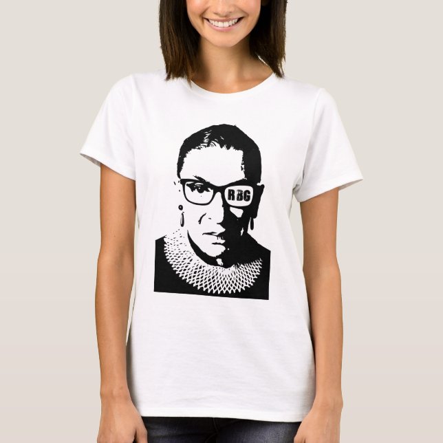 Camiseta Tribunal Supremo notorio de RBG (Anverso)