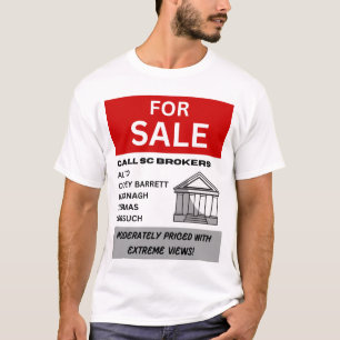 Camiseta Tribunal Supremo vota por Rótulo de venta