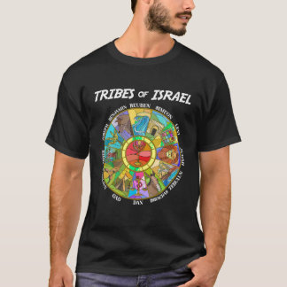 Camiseta Tribus De Israel Nación Hebreo Doce Hijos Judíos