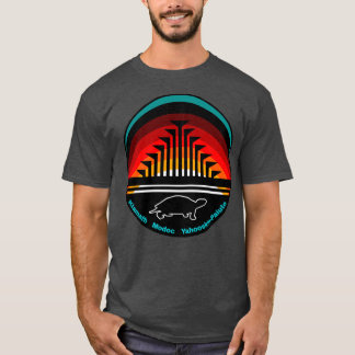 Camiseta Tribus Klamath de diseño de tortuga (2) 