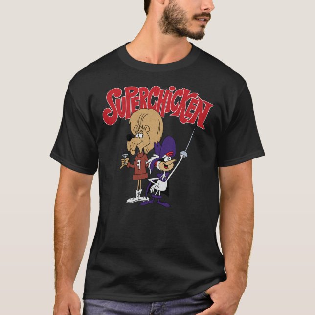 Camiseta Tribute to Jay Ward&x27;s Classic &quot;Super Chic (Anverso)