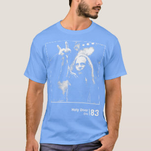 Camiseta Tributo a Holy Diver Vintage Fanart