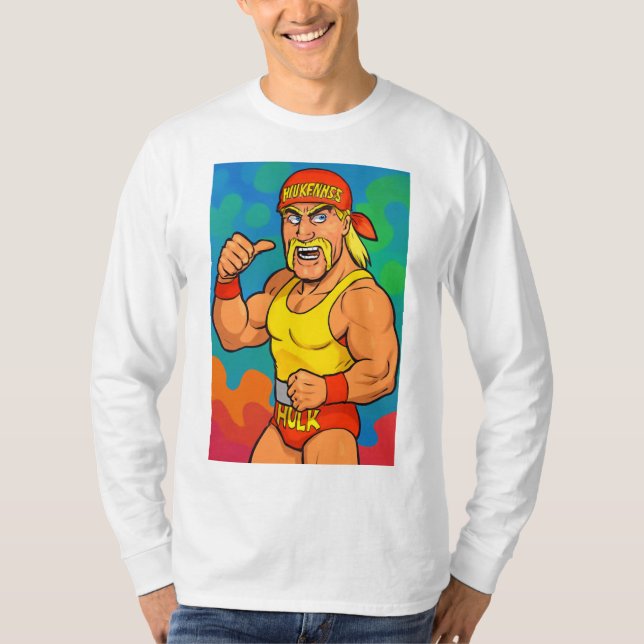 Camiseta Tributo a Hulk Hogan (Anverso)