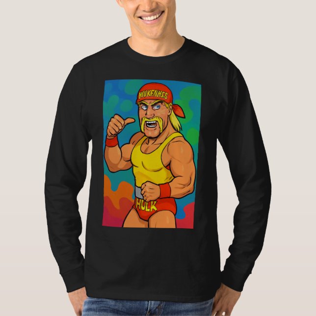 Camiseta Tributo a Hulk Hogan (Anverso)