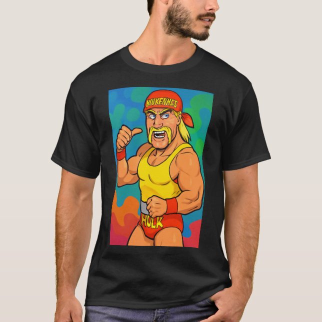 Camiseta Tributo a Hulk Hogan (Anverso)