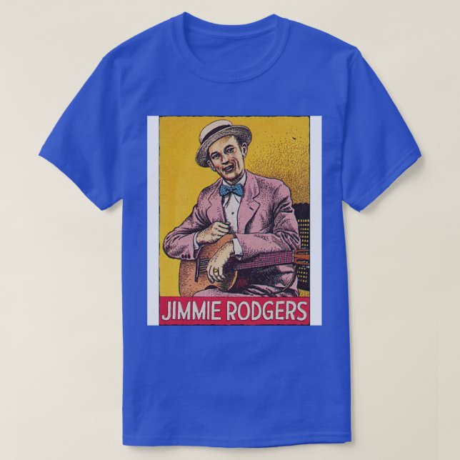 Camiseta Tributo a Jimmie Rodgers Classic Country (Diseño del anverso)