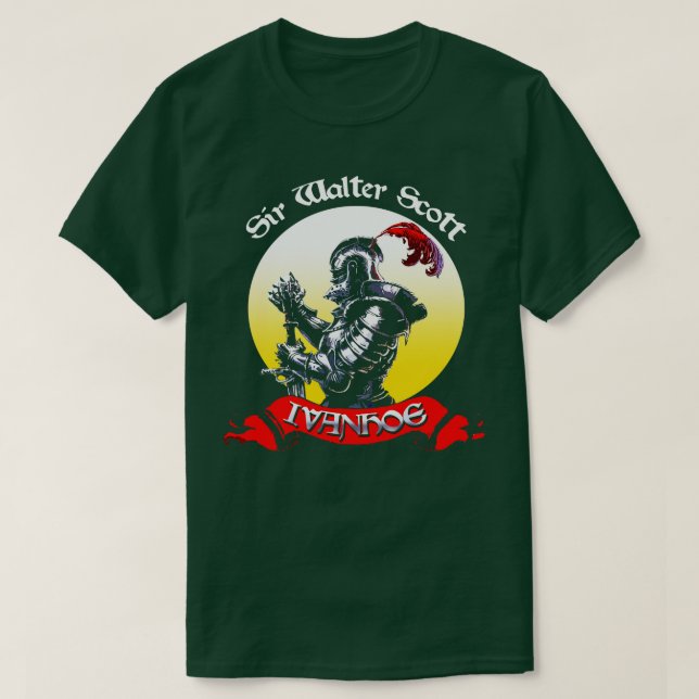 Camiseta Tributo a la cubierta de Ivanhoe (Diseño del anverso)