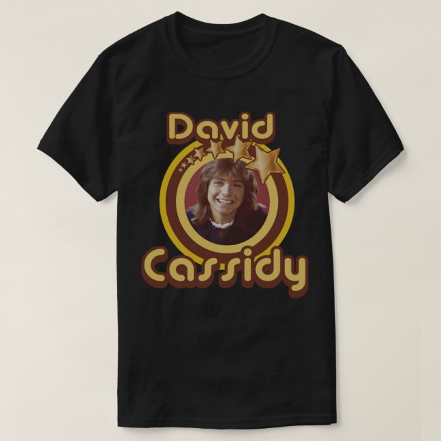 Camiseta Tributo a la estrella David Cassidy Classic T-Shir (Diseño del anverso)