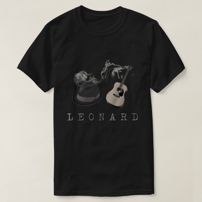 Camiseta Tributo a Leonard (Diseño del anverso)
