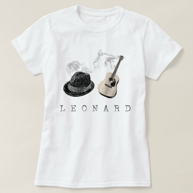Camiseta Tributo a Leonard (Diseño del anverso)