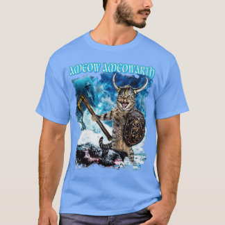 Camiseta Tributo a los gatos Metalizado de Ameow Ameowarth