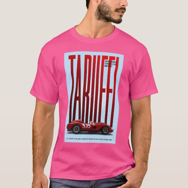 Camiseta Tributo a Piero Taruffi Ferrari 315S (Anverso)