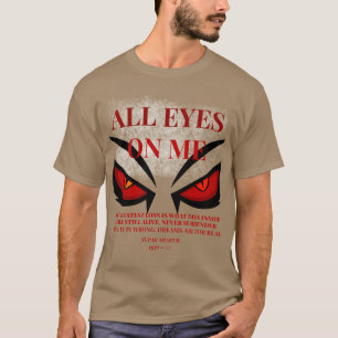 Camiseta Tributo a Tupac Shakur Todos Los Ojos En Mí Cita d