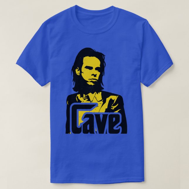 Camiseta Tributo al retro Nick Cave Next Door (Diseño del anverso)