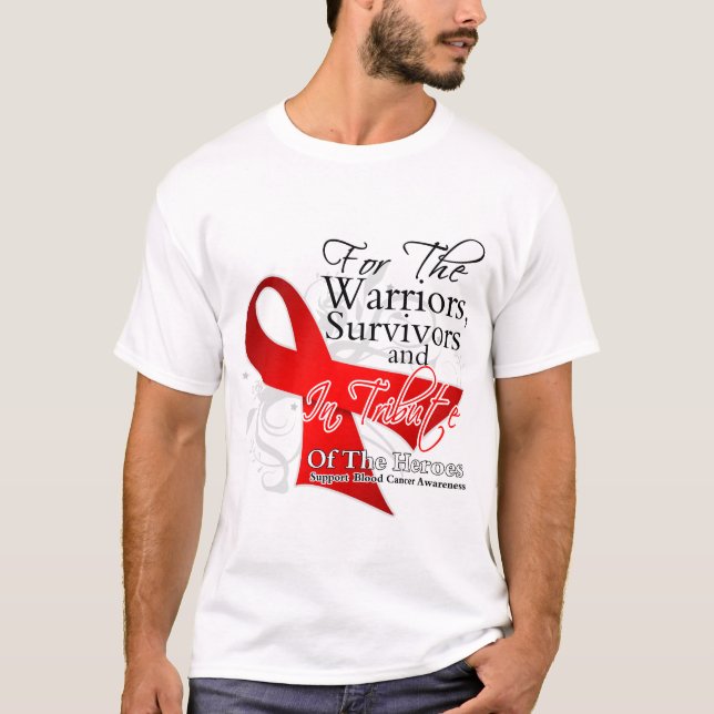 Camiseta Tributo - cáncer de sangre (Anverso)