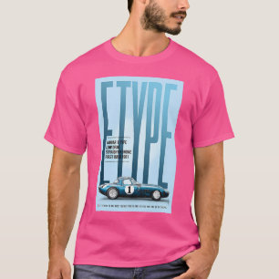 Camiseta Tributo de arrastre bajo de tipo E de Jaguar