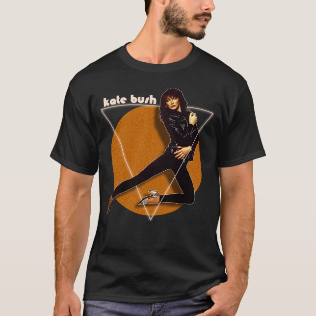 Camiseta Tributo de cantante musical estilo de Kate Bush de (Anverso)