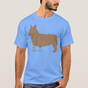Camiseta Tributo de Elizabeth II por Corgi