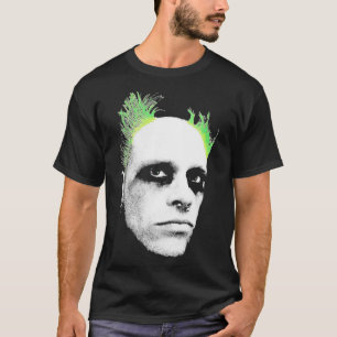 Camiseta tributo de flor cuadrada