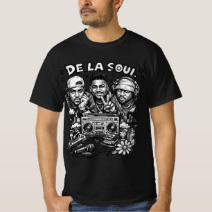 Camiseta Tributo de Hip Hop de De La Soul Ropa callejera vi