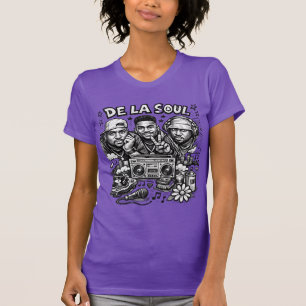 Camiseta Tributo de Hip Hop de De La Soul Ropa Callejera Vi