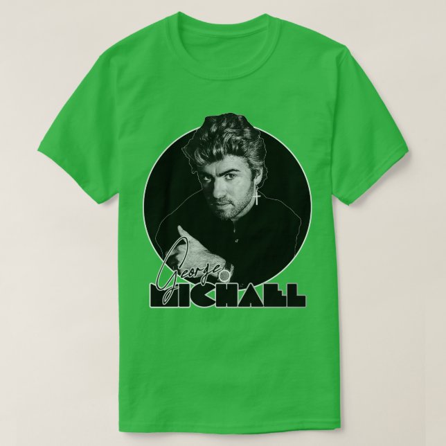 Camiseta Tributo de iconos de los retro George80 (Diseño del anverso)