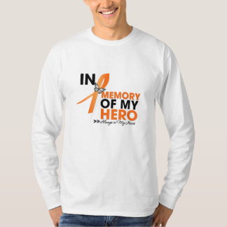 Camiseta Tributo de la leucemia en memoria de mi Hero.png