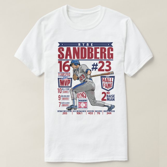 Camiseta Tributo De Los Estados De Béisbol Del Salón De La  (Diseño del anverso)