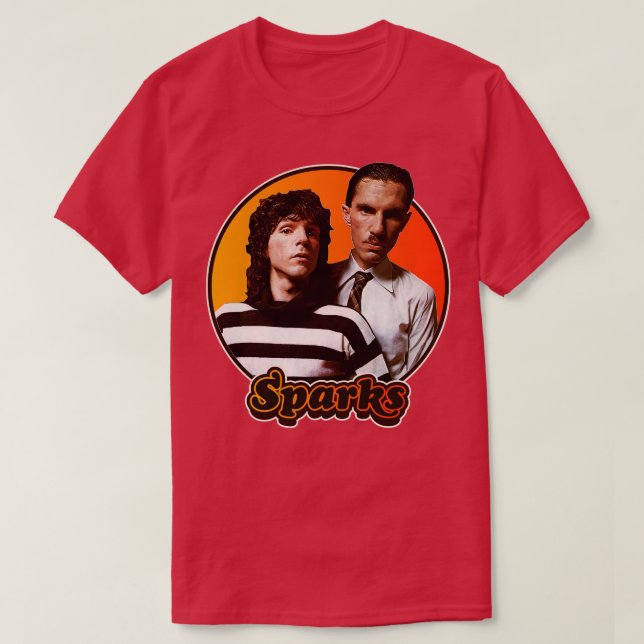 Camiseta Tributo de Retro Sparks (Diseño del anverso)