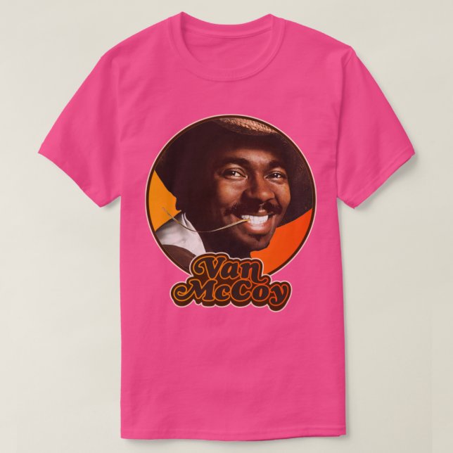Camiseta Tributo de Retro Van McCoy (Diseño del anverso)