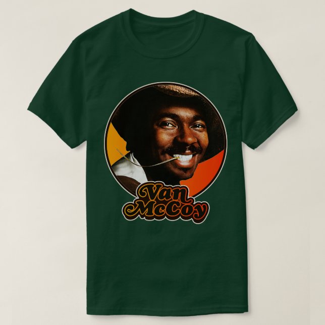 Camiseta Tributo de Retro Van McCoy (Diseño del anverso)