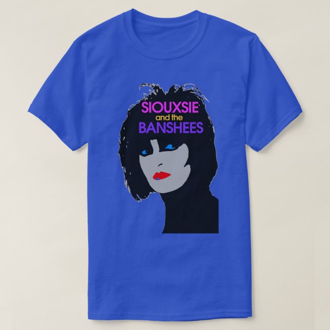 Camiseta Tributo de Siouxsie FanArt (Diseño del anverso)