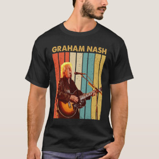 Camiseta Tributo de Vintage Graham Nash