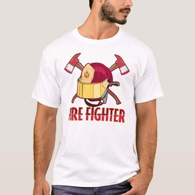 Camiseta Tributo del bombero (Anverso)