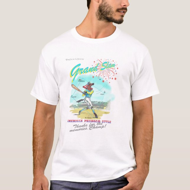 Camiseta Tributo del Grand Slam de Pharoah del americano (Anverso)