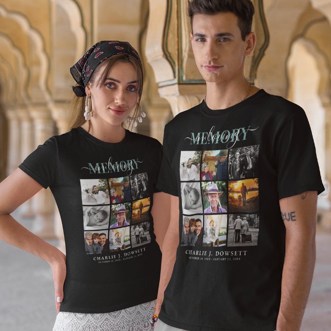 Camiseta Tributo en memoria de 9Collages de fotos (Subido por el creador)