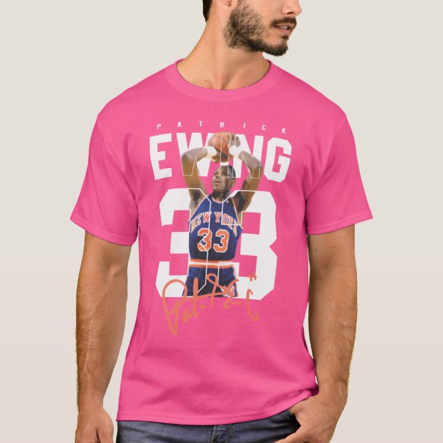 Camiseta Tributo estético original de Patrick Ewing (Anverso)