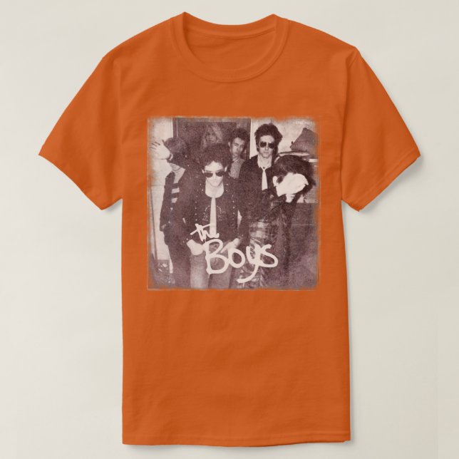 Camiseta Tributo por el FanArt del Rock Inglés de los Niños (Diseño del anverso)