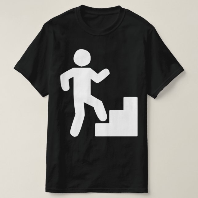 Camiseta Tributo por escalas de escalada (Diseño del anverso)
