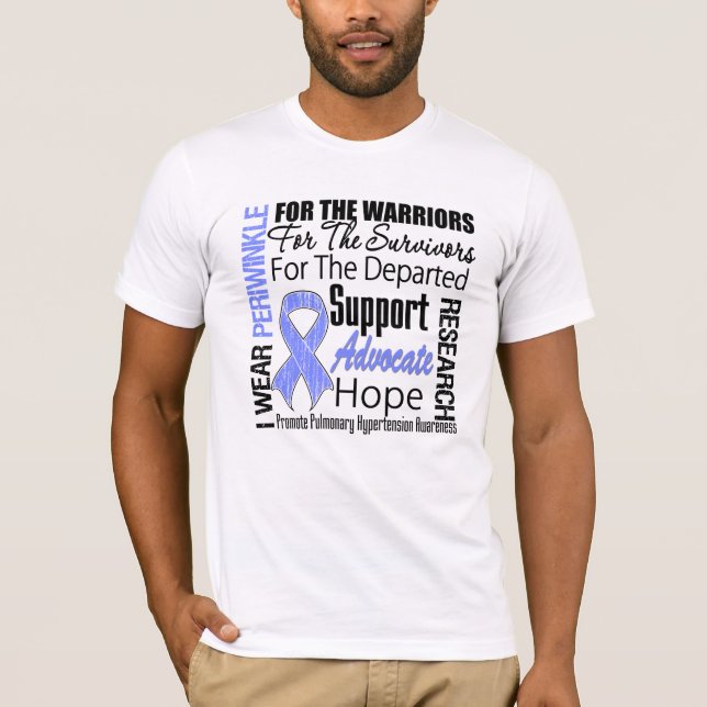 Camiseta Tributo por la hipertensión pulmonar (Anverso)