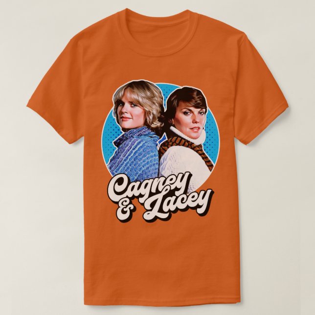 Camiseta Tributo Retro Cagney Lacey (Diseño del anverso)