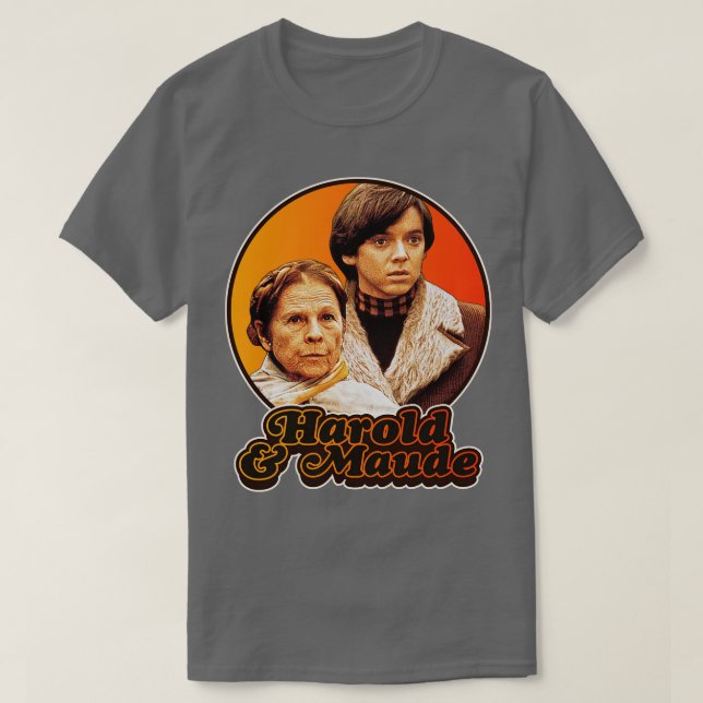 Camiseta Tributo Retro Harold Y Maude (Diseño del anverso)