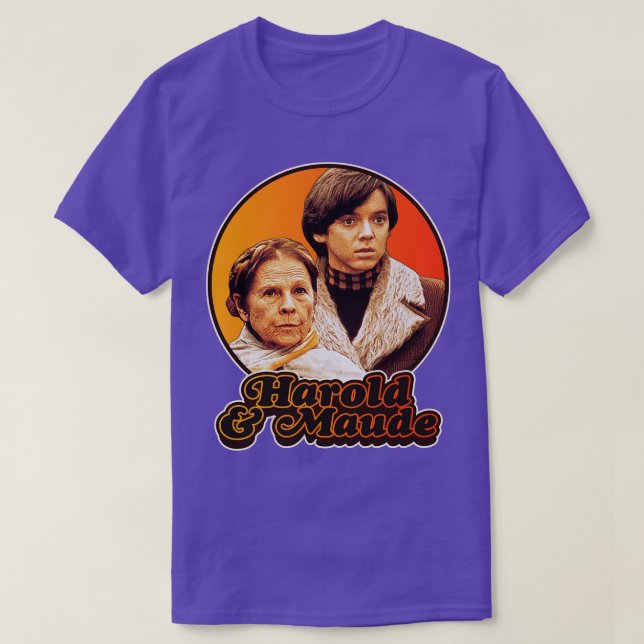 Camiseta Tributo Retro Harold Y Maude (Diseño del anverso)