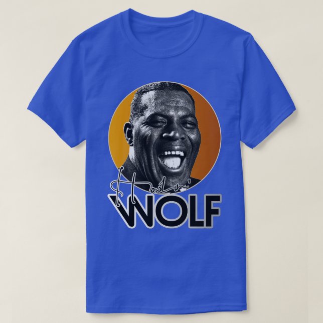Camiseta Tributo retro Howlin Wolf Gold (Diseño del anverso)
