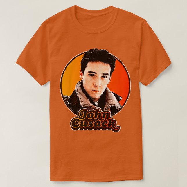Camiseta Tributo retro John Cusack (Diseño del anverso)