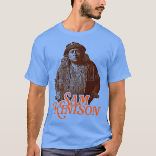 Camiseta Tributo Retro Sam Kinison Sepia