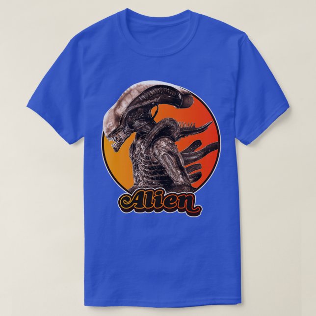 Camiseta Tributo retro Xenomorfo (Diseño del anverso)